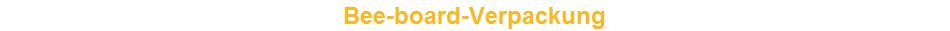 Bee-board-Verpackung